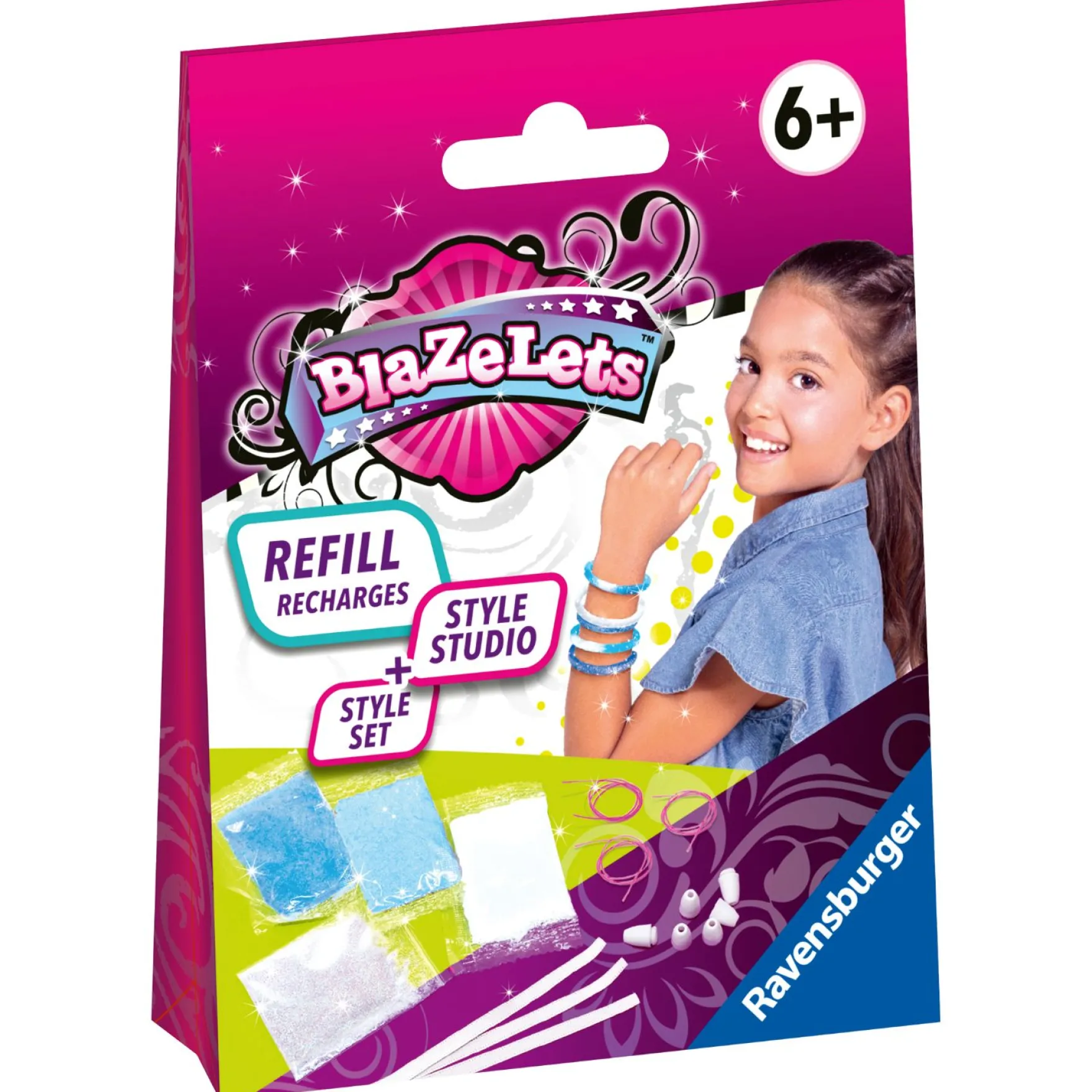 Ravensburger Blazelets Refill Blauw
