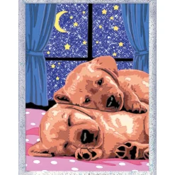 Ravensburger Creart lekker slapen schilderen op nummer