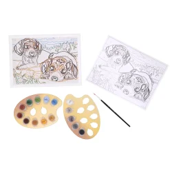 Ravensburger Creart schilderen op nummer Beagle puppies