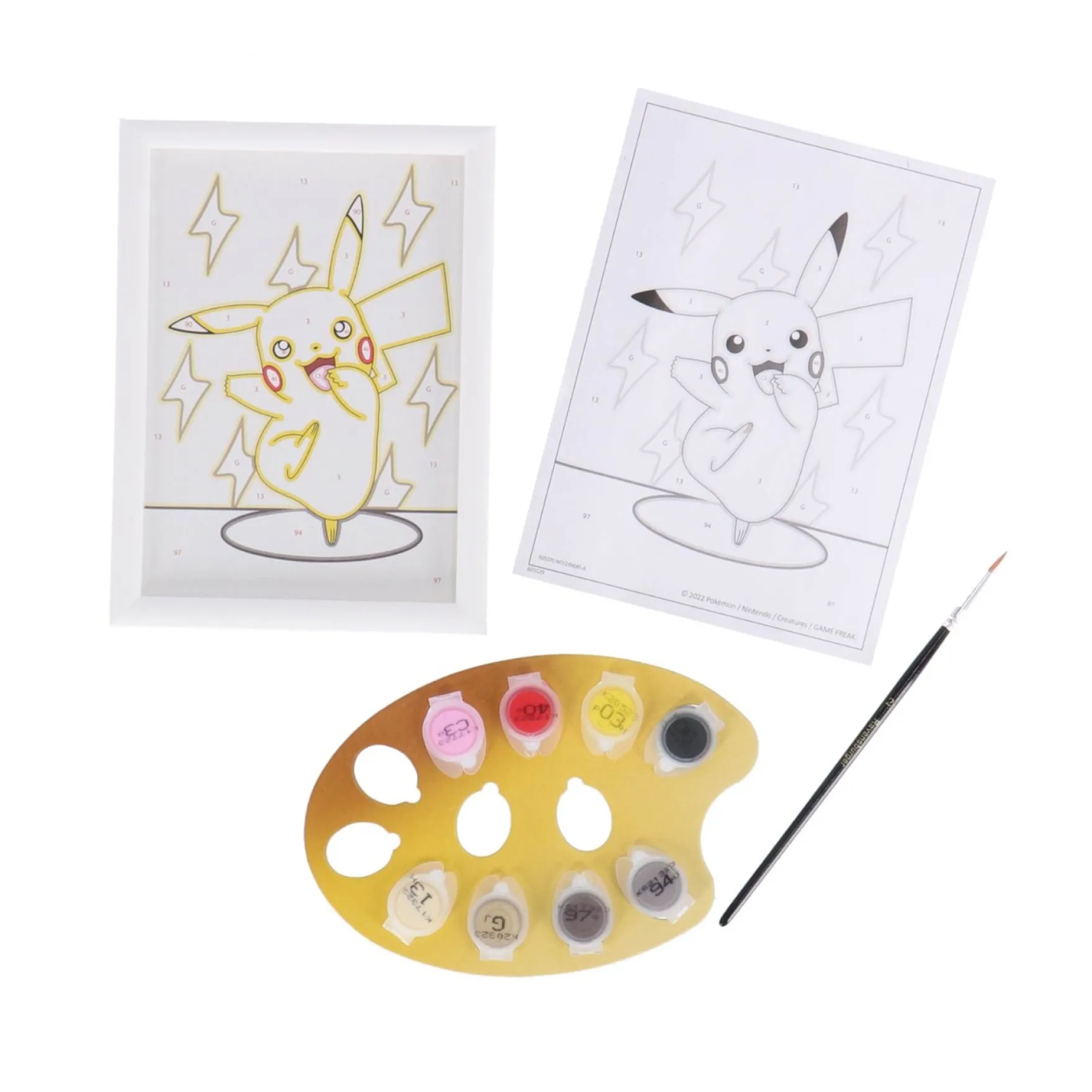 Ravensburger Creart schilderen op nummer Pokémon Pikachu