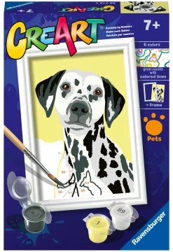 Ravensburger Creart schilderen op nummer  Dalmatiër