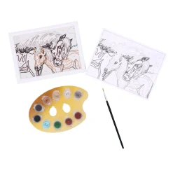 Ravensburger Creart Schilderen op nummer merrie  met veulen