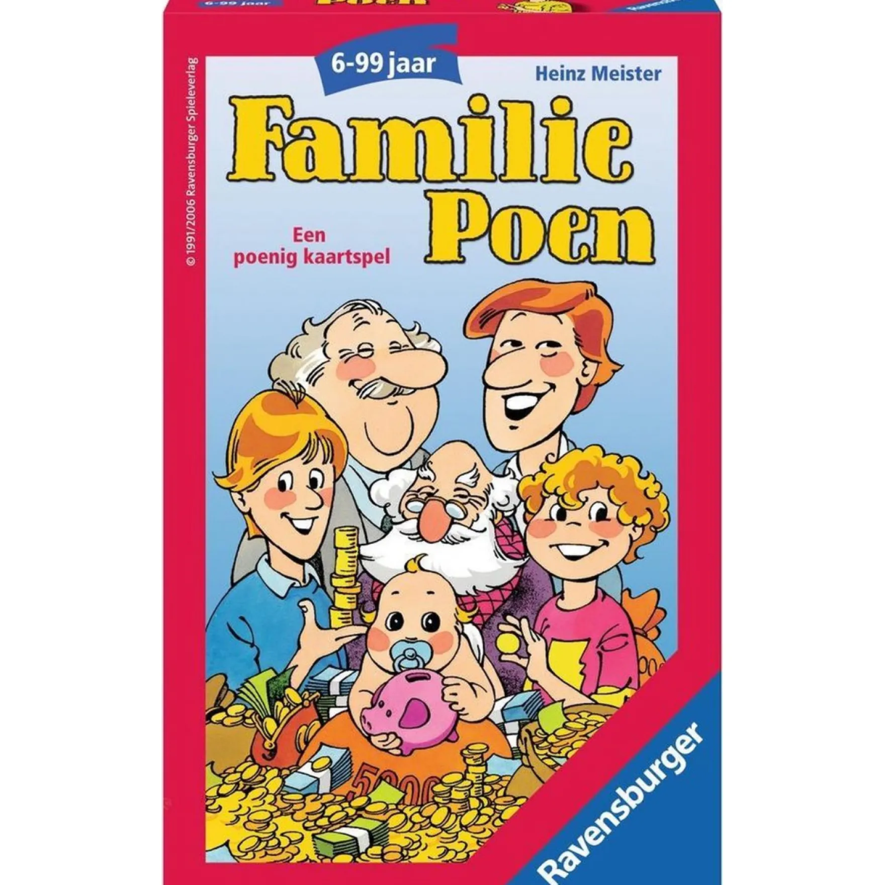 Ravensburger Familie Poen - Kaartspel - Pocketspel