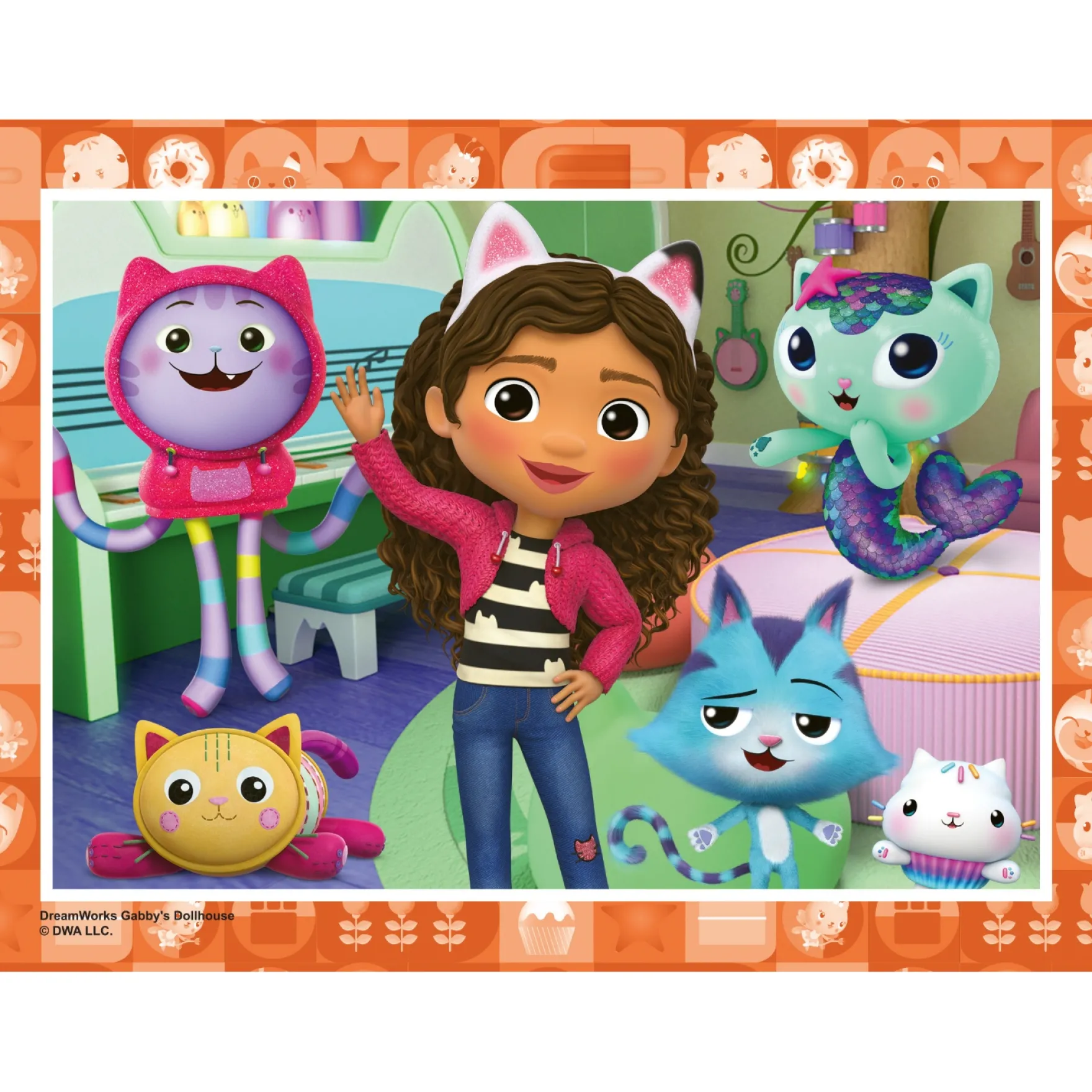 Ravensburger Gabby's Dollhouse puzzel 12-16-20-24 stukjes