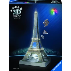 Ravensburger Iconics 3D puzzel Eiffeltoren met licht