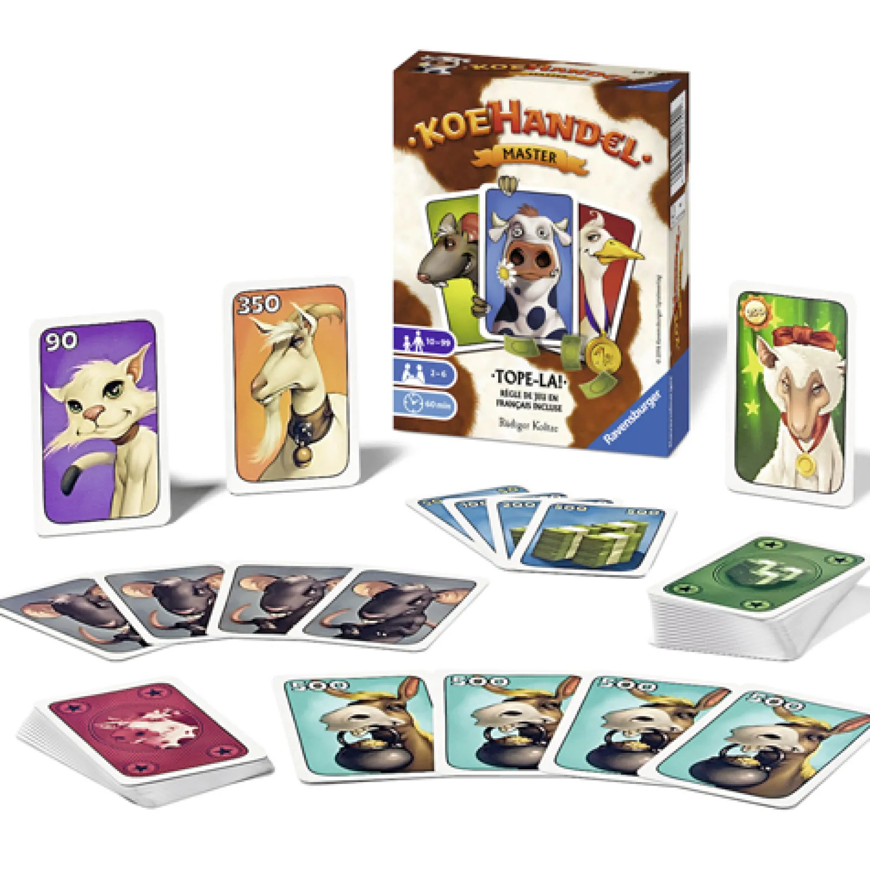 Ravensburger Koehandel Master - Kaartspel