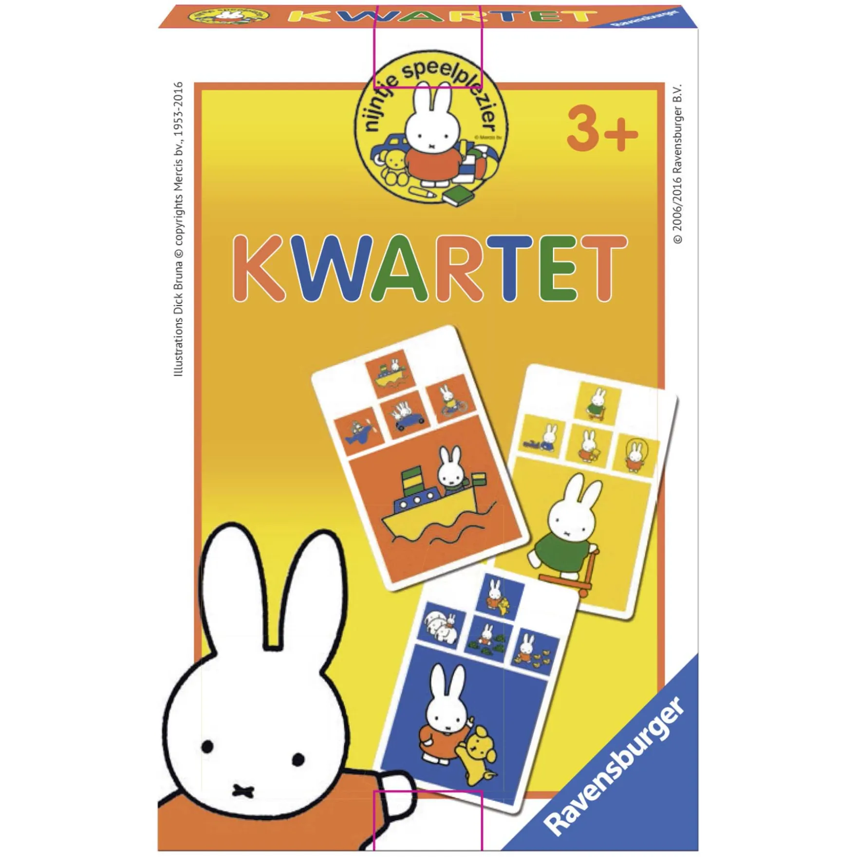 Ravensburger Nijntje Ontdekt De Wereld Kwartet