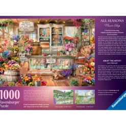 Ravensburger Puzzel All Seasons Flowershop 1000 stukjes