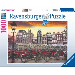 Ravensburger puzzel Amsterdam fietsenstalling 1000 stukjes