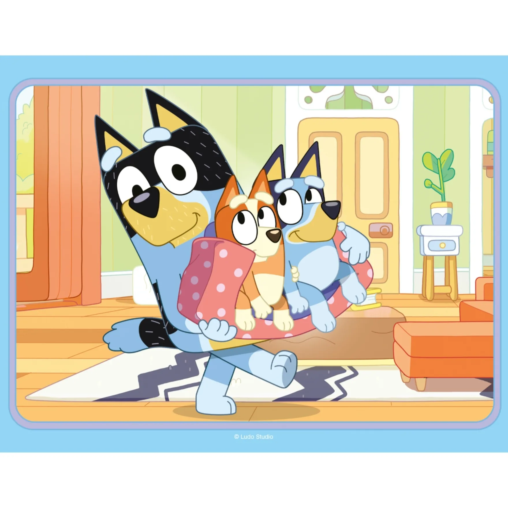 Ravensburger puzzel bluey 12-16-20-24 stukjes