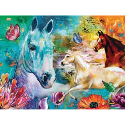 Ravensburger puzzel fantasie paarden 300 stukjes extra groot