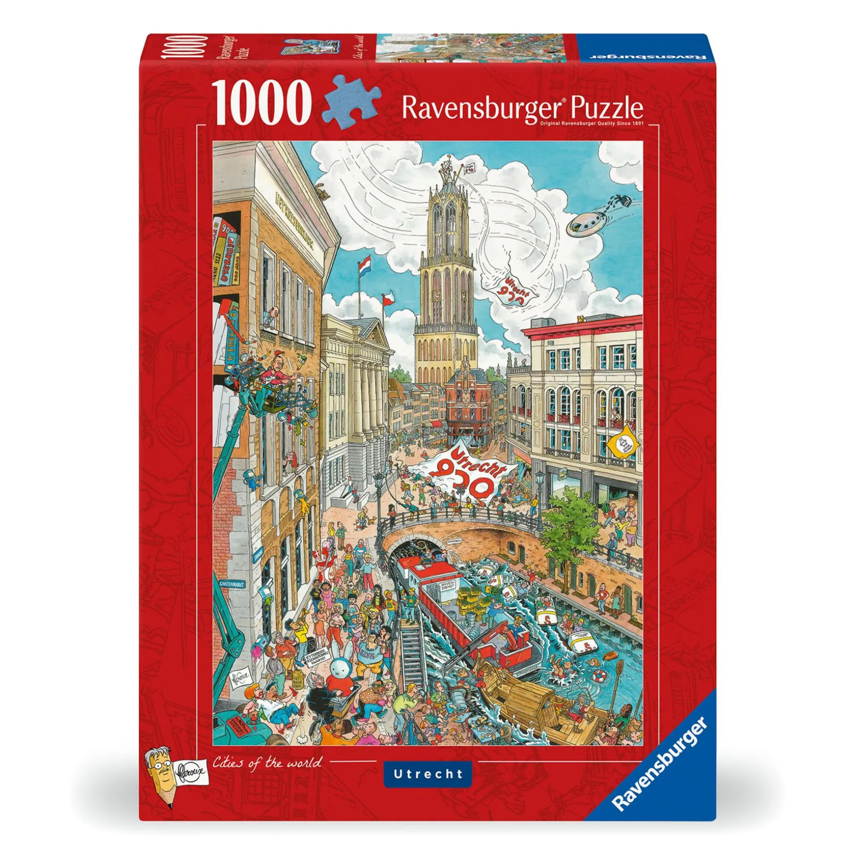 Ravensburger puzzel fleroux utrecht 1000 stukjes