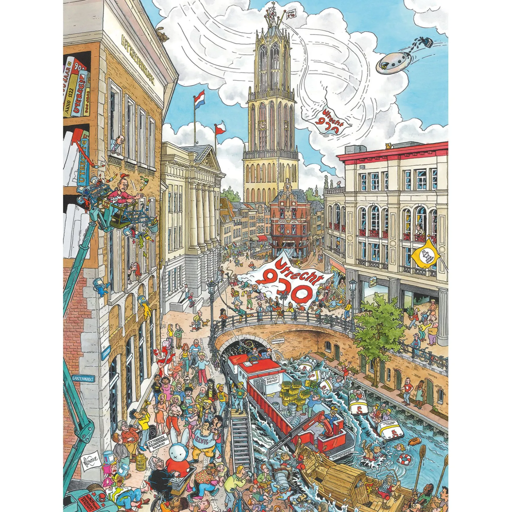Ravensburger puzzel fleroux utrecht 1000 stukjes