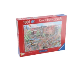 Ravensburger puzzel fleroux amsterdam 1000 stukjes