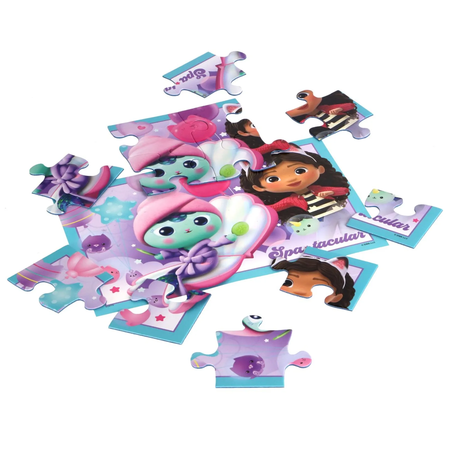 Ravensburger puzzel Gabby's Dollhouse 2x12 stukjes