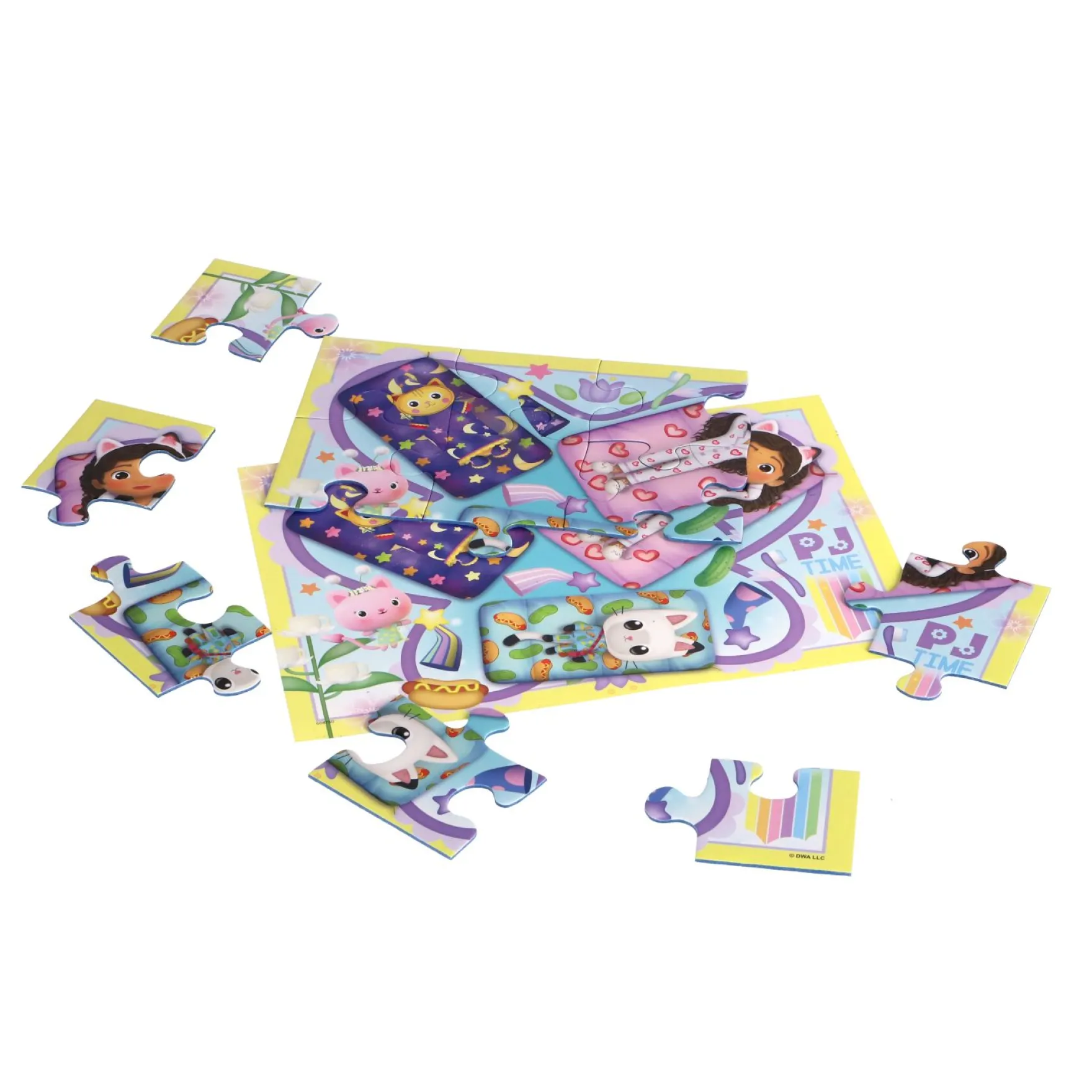 Ravensburger puzzel Gabby's Dollhouse 2x12 stukjes