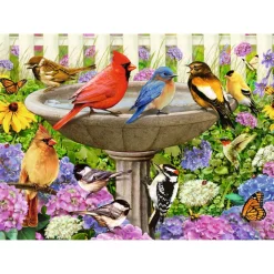 Ravensburger Puzzel Het Vogelbad 500 Stukjes Extra Groot