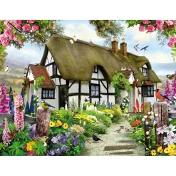 Ravensburger Puzzel idyllische cottage 500 stukjes