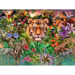 Ravensburger Puzzel Jungle Tiger 1000 Stukjes