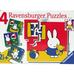 Ravensburger puzzel Nijntje 6+9+12+16 Stukjes