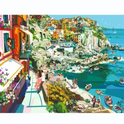 Ravensburger puzzel Romantiek in Cinque Terre 1500 stukjes