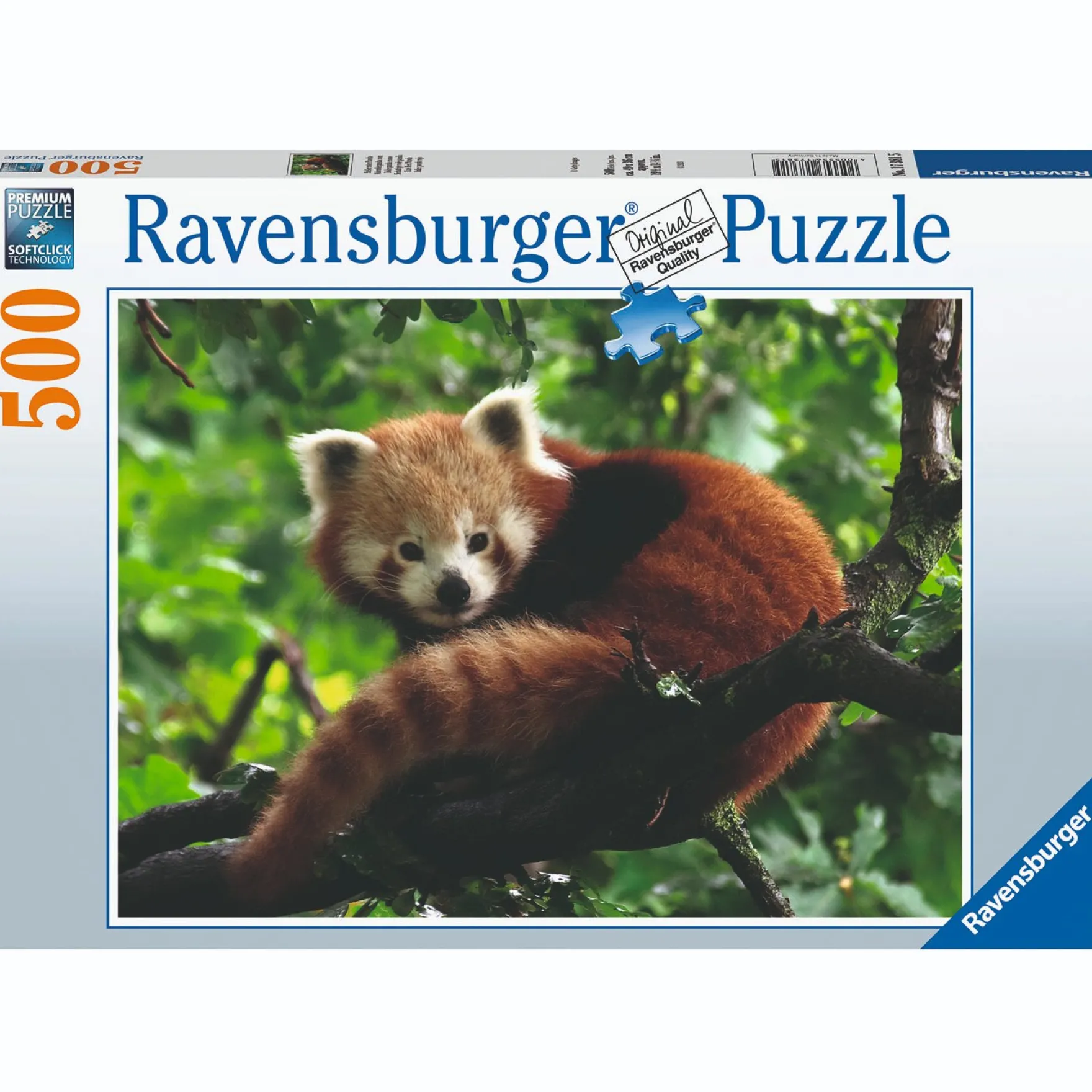 Ravensburger puzzel schattige rode panda 500 stukjes