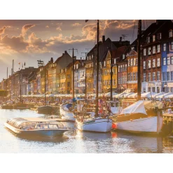 Ravensburger Puzzel sonnenuntergang Kopenhagen 500 stukjes