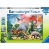 Ravensburger puzzel tussen de dino's 100 xxl