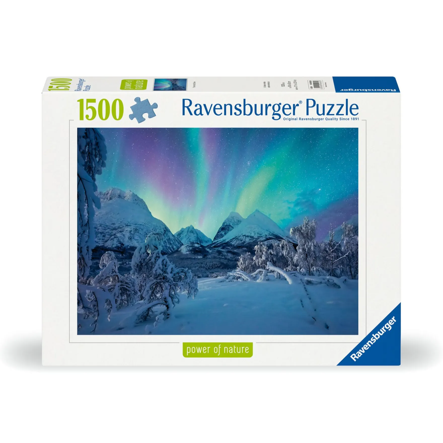 Ravensburger Puzzel wenn die nordlichter tanzen 1500 stukjes