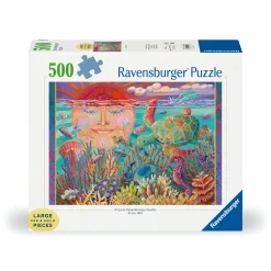 Ravensburger puzzel zon en zee 500 stukjes extra  groot