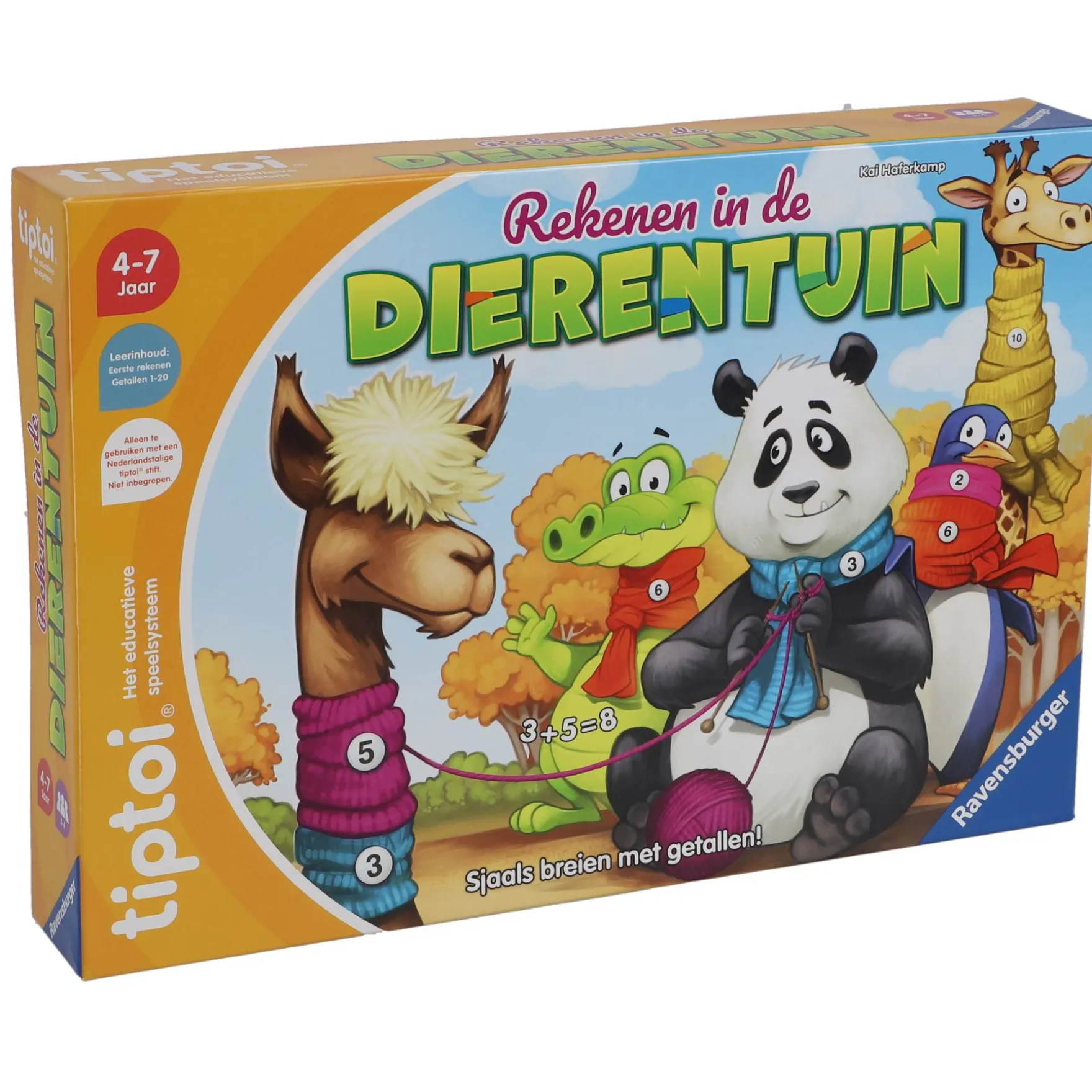 Ravensburger Tiptoi rekenen in de dierentuin