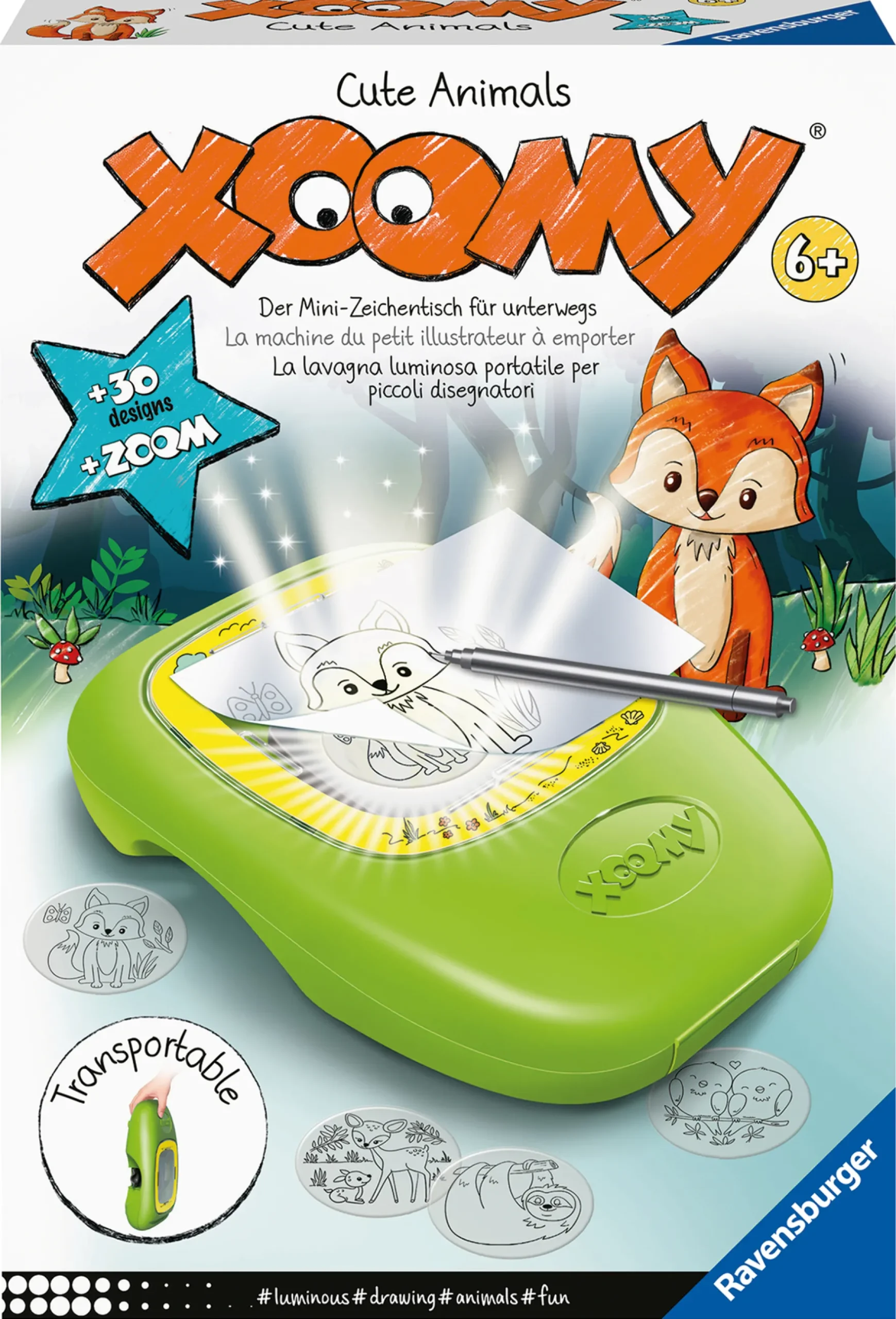 Ravensburger Xoomy Compact Midi Cute Animals