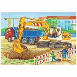 RavensburgerPuzzel Bouwplaats Boerderij 2X12 Stuks