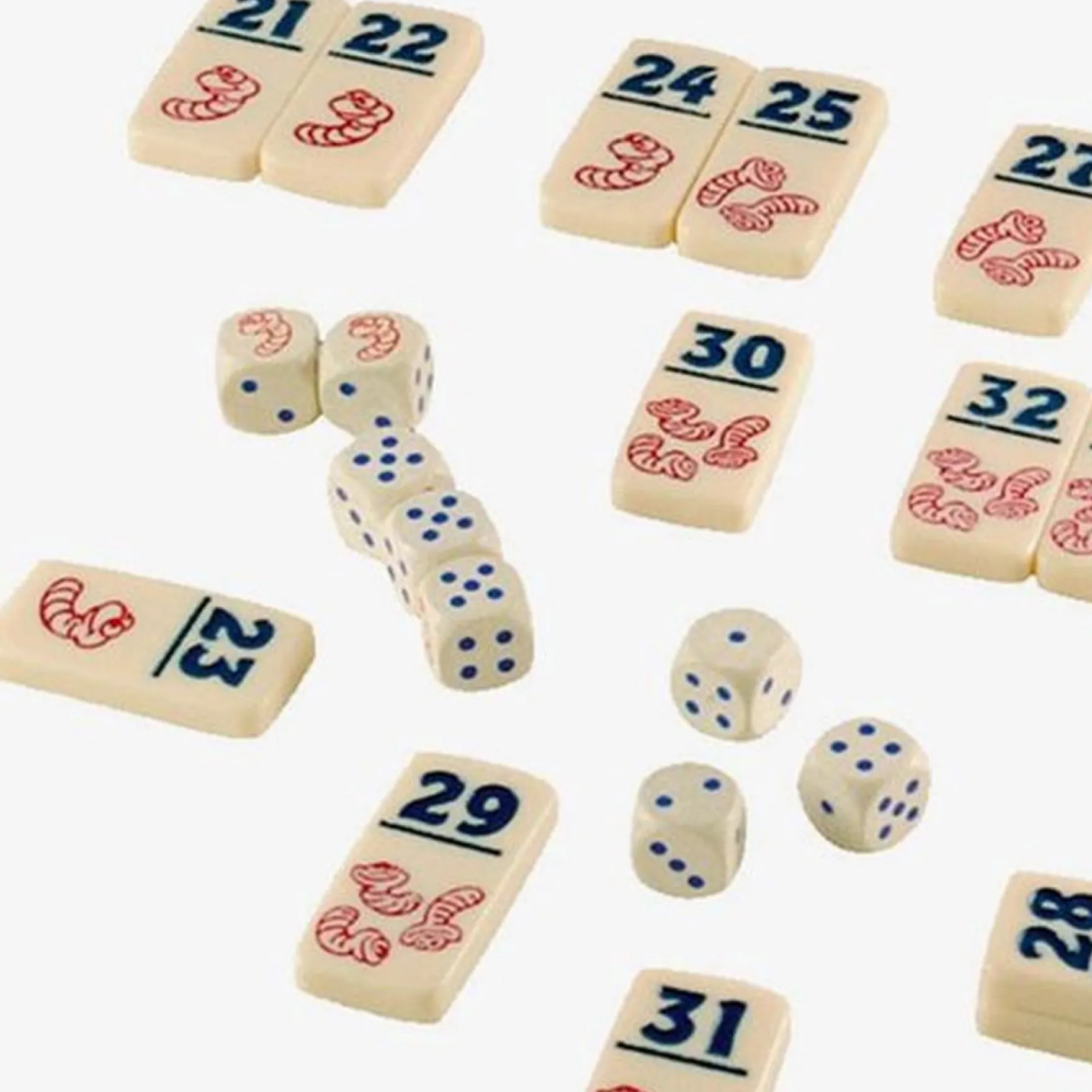 Regenwormen - Dobbelspel