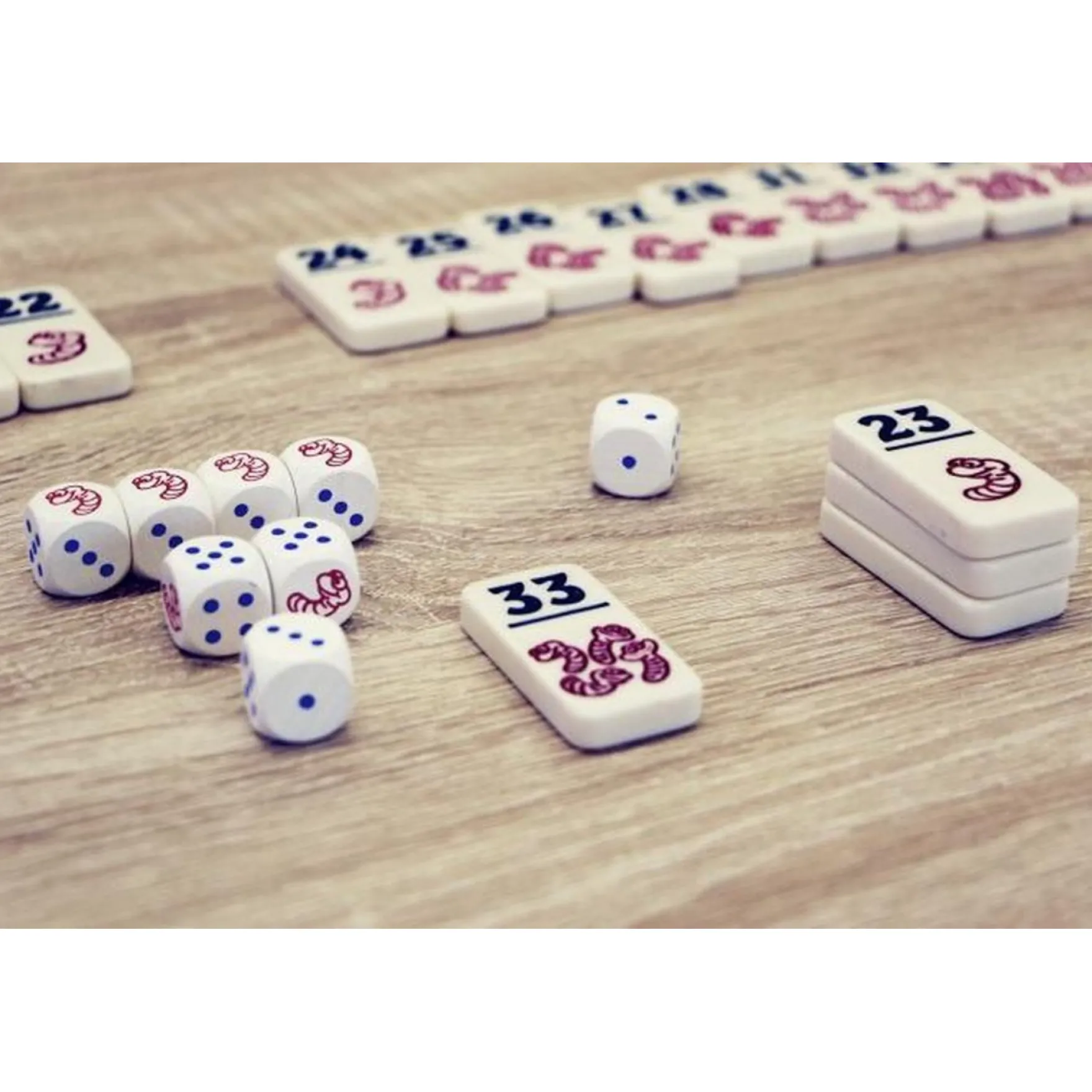 Regenwormen - Dobbelspel