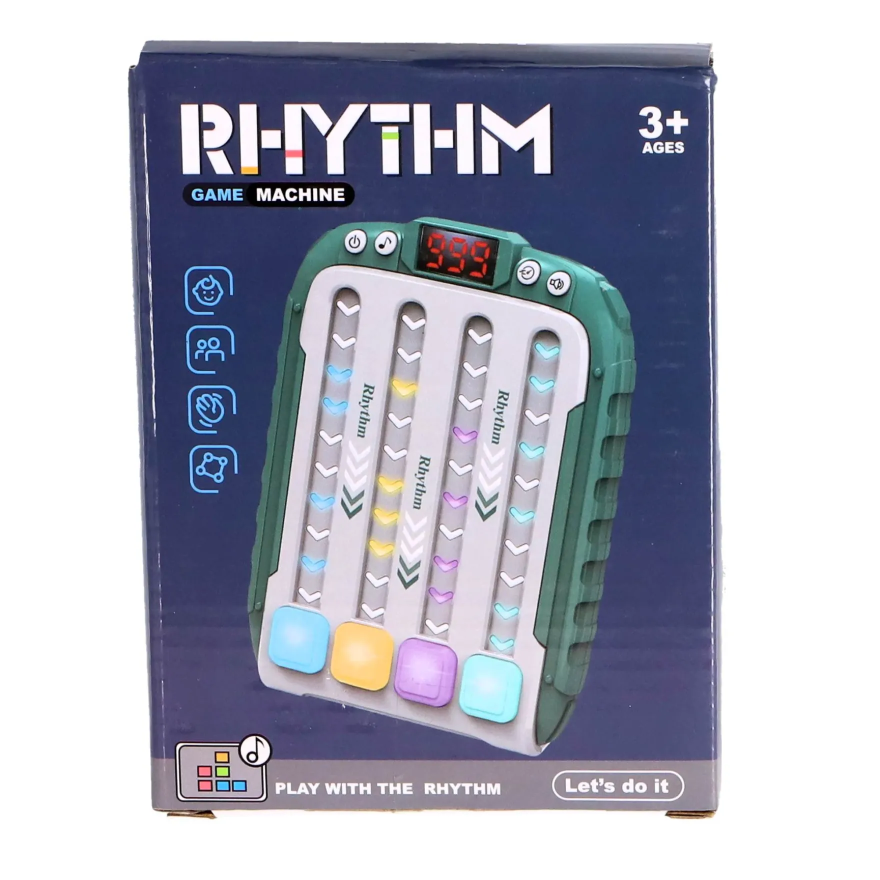 Rhythm Game reactie controller met licht en geluid