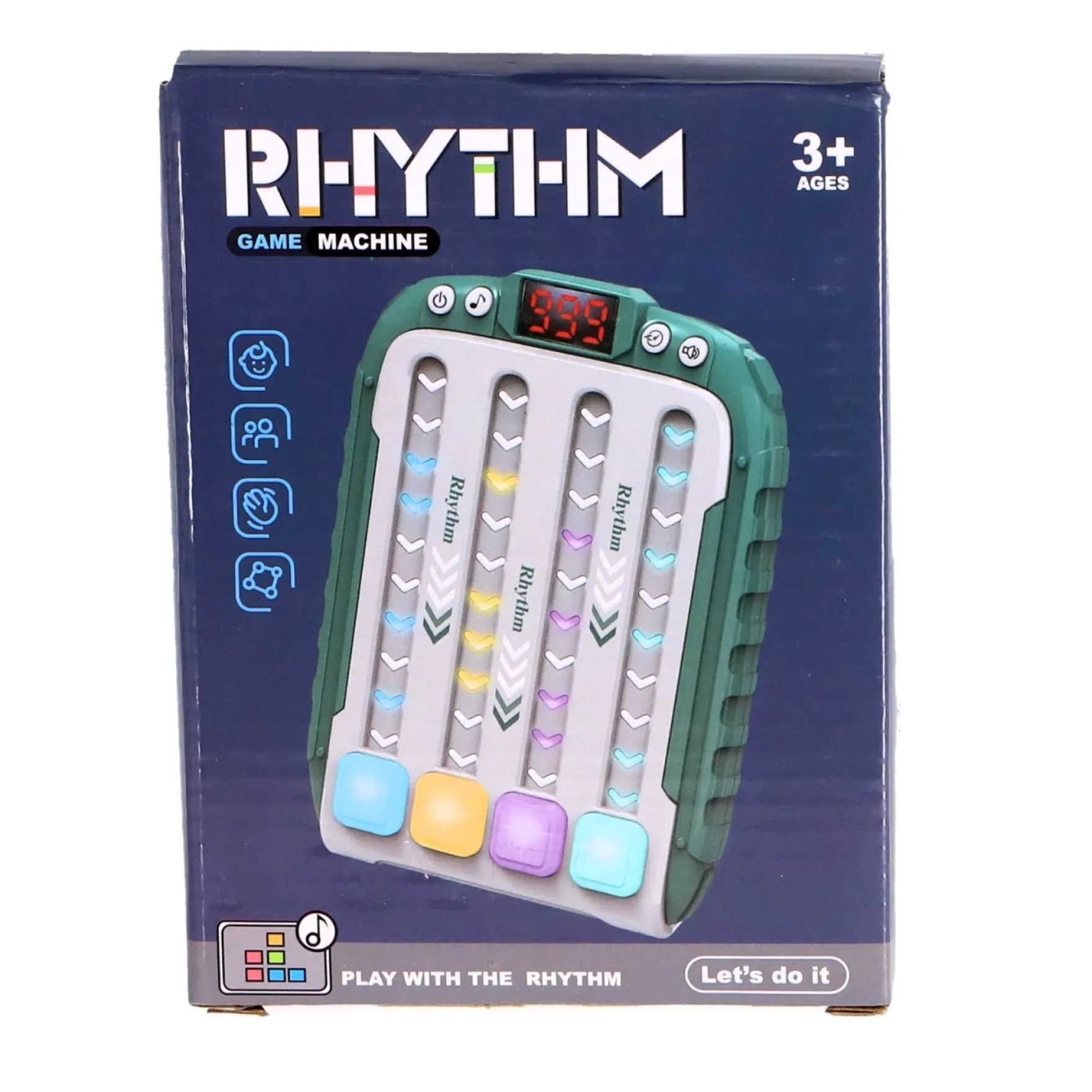 Rhythm Game reactie controller met licht en geluid