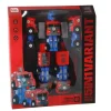 Robot transformeerbaar mega rood/blauw