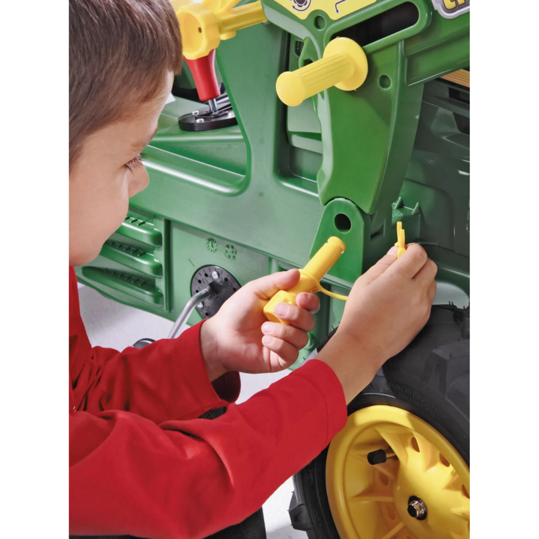 Rolly Toys Traptractor John Deere + Versnelling