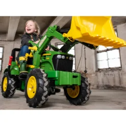 Rolly Toys Traptractor John Deere + Versnelling