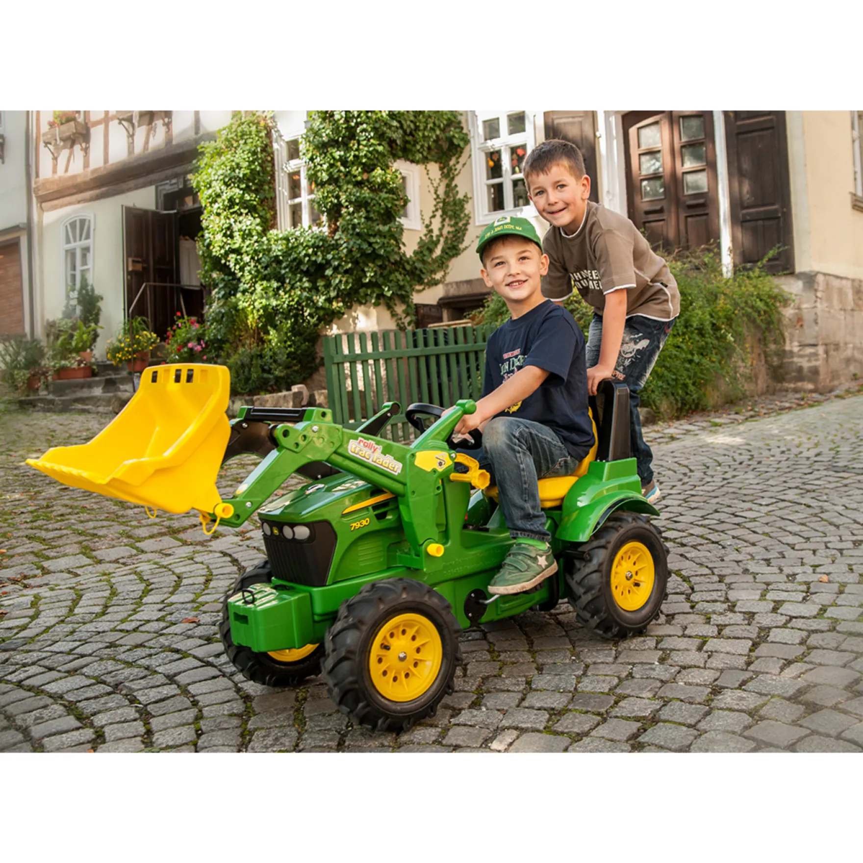 Rolly Toys Traptractor John Deere + Versnelling