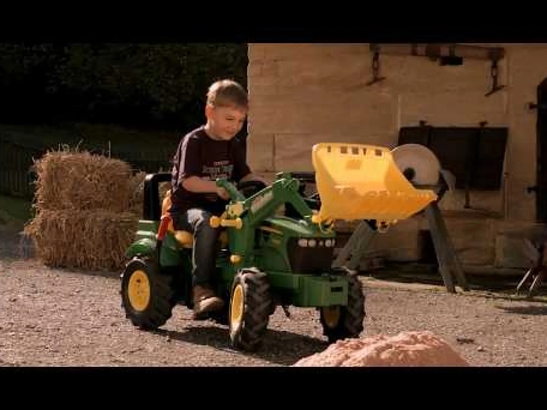 Rolly Toys Traptractor John Deere + Versnelling