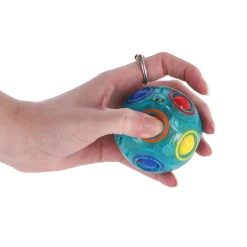 Rubik's Spinning Rainbow Ball Glow