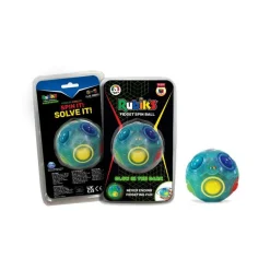 Rubik's Spinning Rainbow Ball Glow
