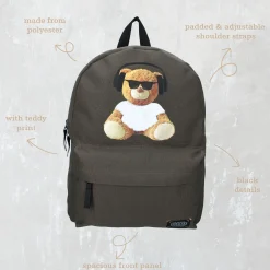 Rugzak Scooter Trouble Maker Grijs 39 X 29 X 12 CM