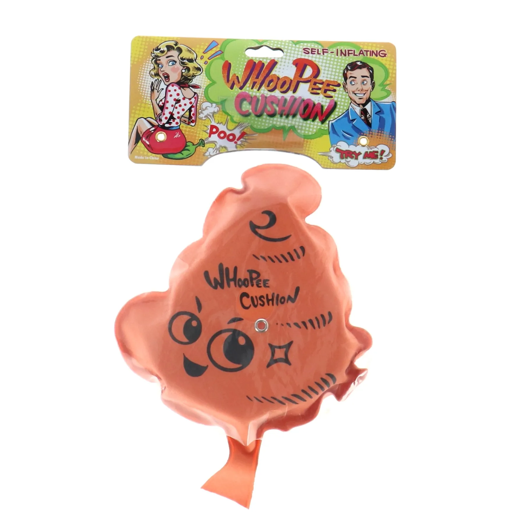 Scheetkussen drol 20 cm 5 assorti