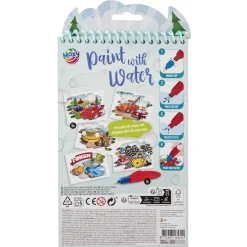 Schilderen met Water 5 Pagina's Inclusief Pen 2 As