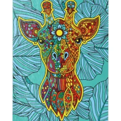 Schilderen Op Nummer Giraf Canvas 30X40