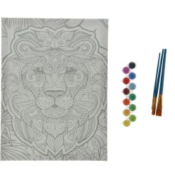 Schilderen Op Nummer Leeuw Canvas 30X40