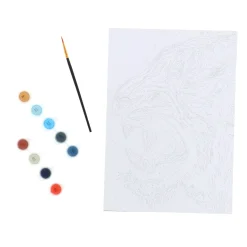 Schilderen op nummer Tijger